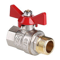 Кран шаровой VALTEC BASE ВН-НАР рукоятка "бабочка"
