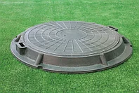 Люк канализационный полимерно-песчаный 3т