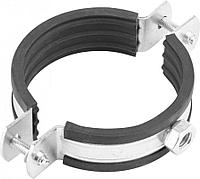 Хомут металлический с резиновым уплотнением 8" (216-225мм)