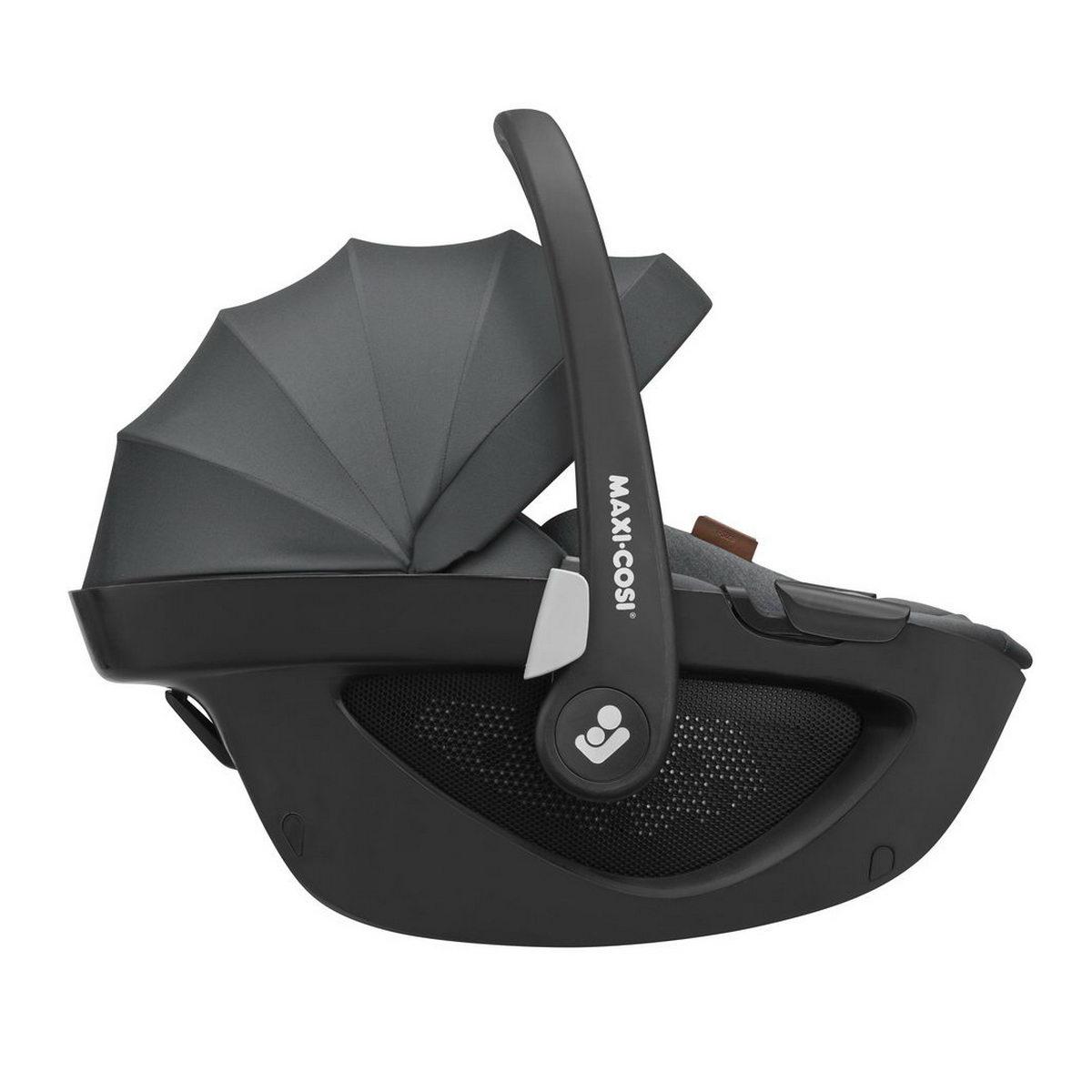 Автокресло 0+ Maxi-Cosi Pebble 360°, Luxe Twillic Grey