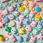 Силиконовые брелоки