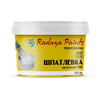 Шпатлевка РАДУГА-0027 на основе ПВА для заделки щелей, сколов, выравнивания в/п (0,85кг)