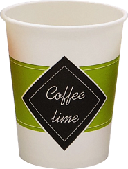 Стакан бумажный "Coffee Time" 165 мл