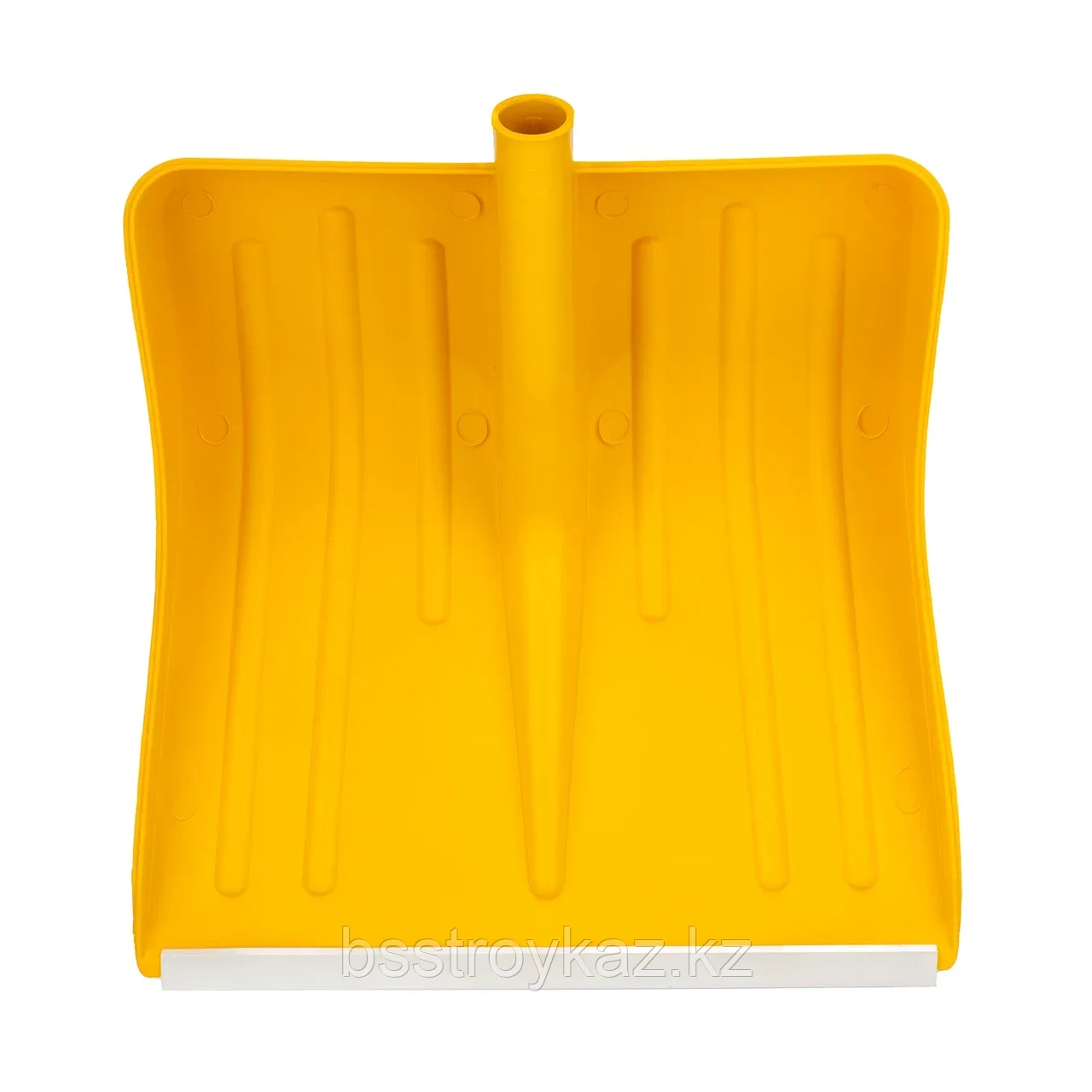 Қар тазалауға арналған пластик күрек, сары, 420 х 425 мм, тұтқасы жоқ, Ресей, Сибртех, фото 1