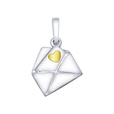 Подвеска "Письмо любви" ( пр. Абая 141 ), фото 1