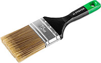 STAYER UNIVERSAL-ARTEX, 75 мм, 3″, искусственная щетина, деревянная ручка, для высокотекучих ЛКМ, плоская