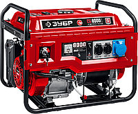 ЗУБР 8000 Вт, бензиновый генератор с электростартером (СБ-8000Е)
