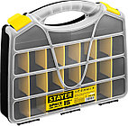 STAYER SPACE-15, 380 х 310 х 70 мм, (15″), пластиковый органайзер с 21 ячейкой (38038-15)