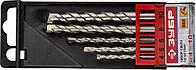 ЗУБР 5 шт: d 4-5-6-8-10 мм, набор сверл по бетону (2922-H5)