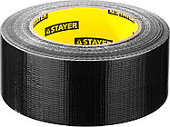 STAYER 48 мм, 45 м, черная, армированная лента, Professional (12086-50-50)