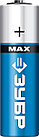ЗУБР TURBO-MAX, АА х 4, 1.5 В, алкалиновая батарейка (59206-4C)