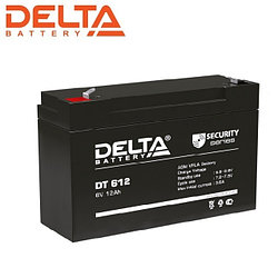 Аккумулятор Delta DT 612 (6V / 12Ah | Длина, мм 151 | Ширина, мм 50 | Высота, мм 94)