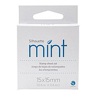 Набор листов для штампов Mint 15х15мм
