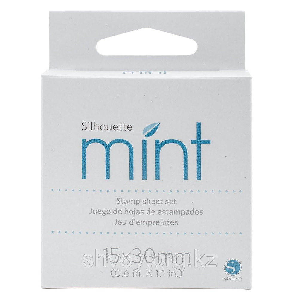 Набор листов для штампов Mint 15х30мм