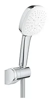 Ручной душ с держателем и шлангом Grohe Tempesta 110 27584003, 3 режима, хром