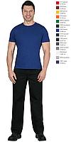 Футболка трикотажная синяя, фото 3