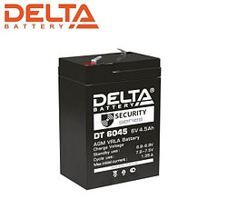 Аккумулятор Delta DT 6045 (6V / 4.5Ah | Длина, мм 70 | Ширина, мм 47 | Высота, мм 101)