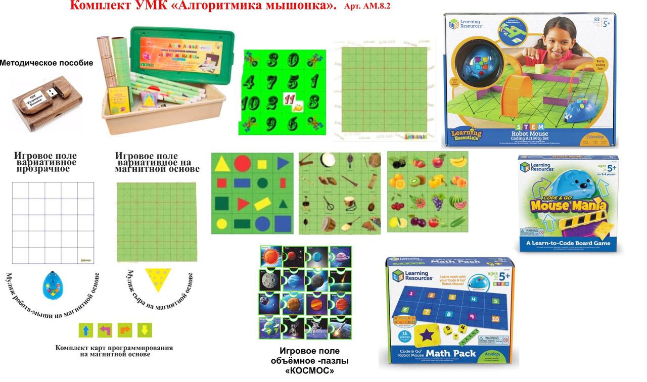 УМК "Алгоритмика Мышонка"Арт АМ 8.2