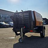 Дизельный винтовой компрессор для асфальта, фото 2