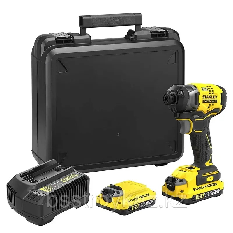 Шуруповерт бесщеточный ударный Stanley Fatmax SFMCF820D2K