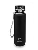 Бутылка тритановая 1000мл матовая с ситечком 720-1000 черная