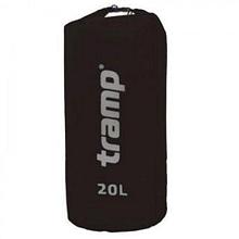 Гермомешок Tramp нейлон 20л черный TRA-102