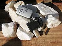 Грунт Аква Светлая Чала 40-70мм мраморный щебень галтованный белый (20 кг ПВД)