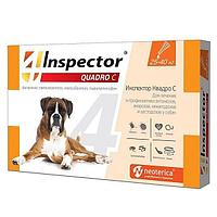 Капли на холку Inspector Quadro для собак 25 - 40 кг