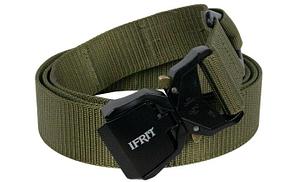 Ремень IFRIT-Tactic adventure тактический быстросъемный 40мм Хаки