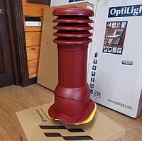 Вентиляционный выход HiVent PN Ø125 мм Монтерей Красный RAL 3009