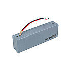 Электромагнитный замок AccordTec ML-300K с уголком, серебряный, фото 3