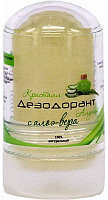 Дезодорант Алунит антибактериальный с алое вера, HABIBI Natural, 60 г