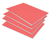 Панели с акриловым покрытием на основе ГСП