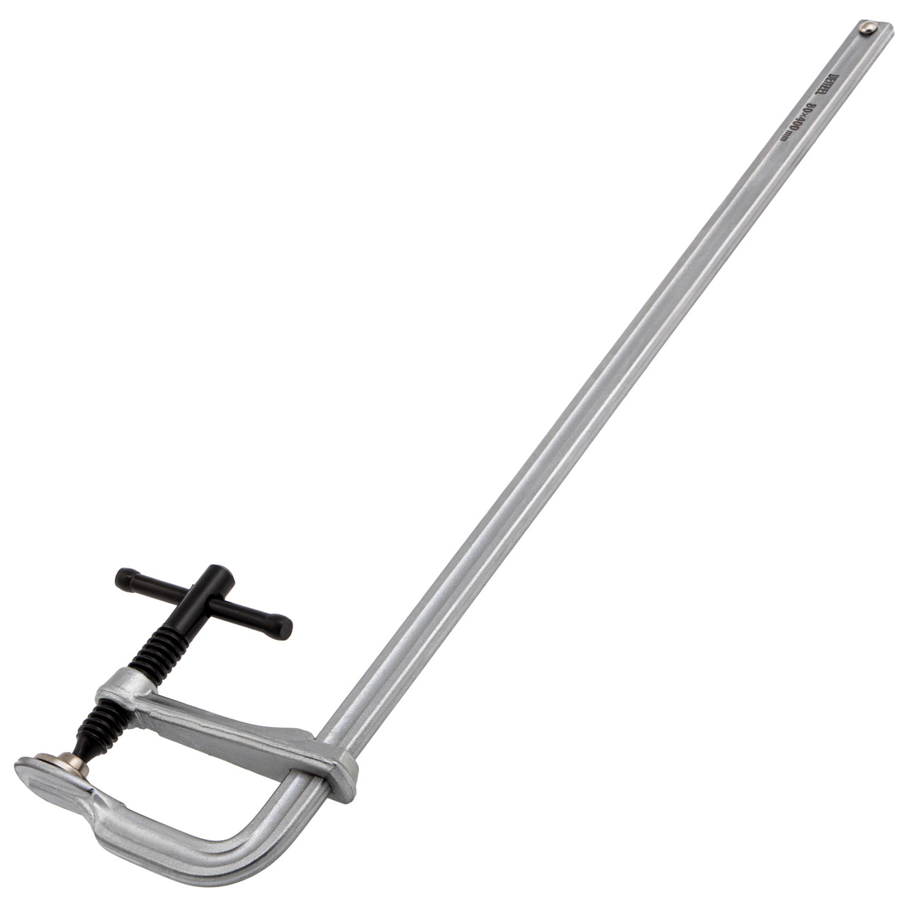 Струбцина F-образная, 80x400мм, кованая // Denzel, фото 1