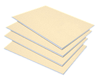 Панели с акриловым покрытием на основе ГВЛ