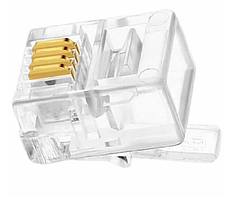 Сетевой Коннектор RJ-11 6р4с