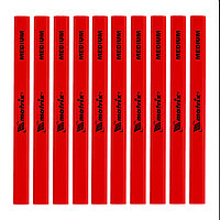 Набор карандашей малярных прямоугольных с точилкой в тубе, 175 мм, 10 шт Matrix