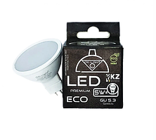 Светодиодный спот серии PREMIUM MR16 цоколь GU5,3-5W-4100К