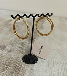 Серьги-конго / 3,5 см ( пр. Абая 141)+