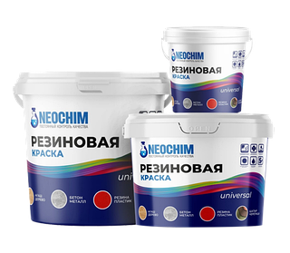 Резиновая краска для дерева Neochim, 1 кг