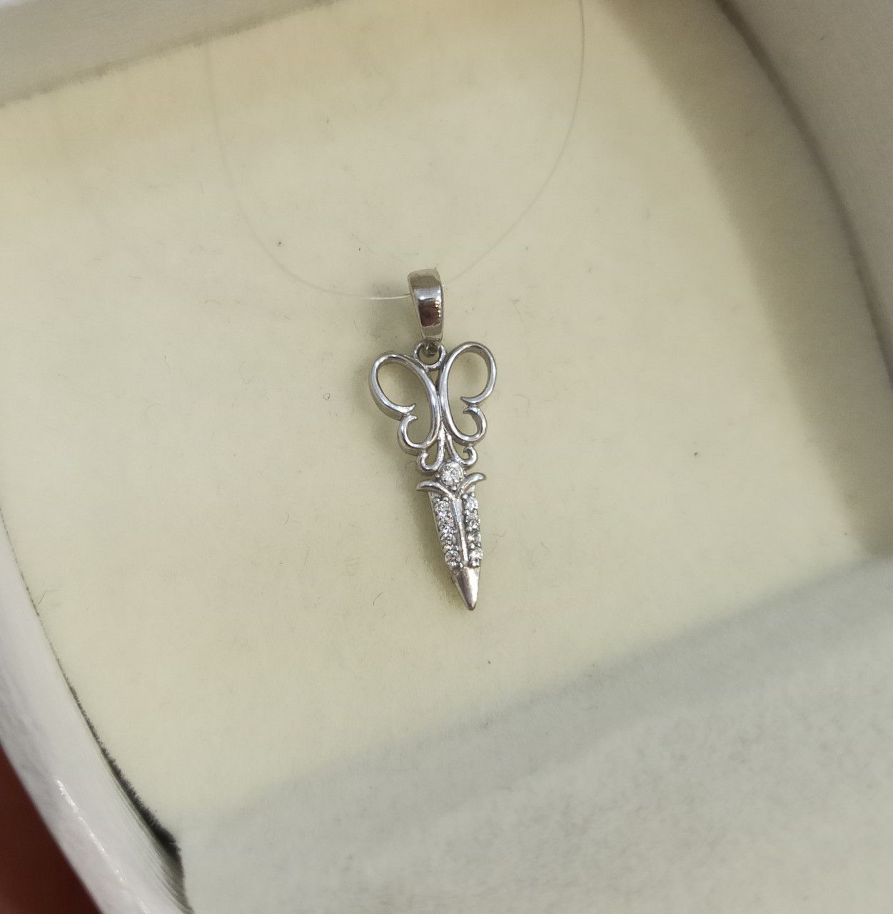 Подвеска / Ножницы / 2,2 см * 7 мм ( пр. Абая 141 ), фото 1