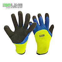 Перчатки обливная ладонь из латекса синтетика #600 (12/360)