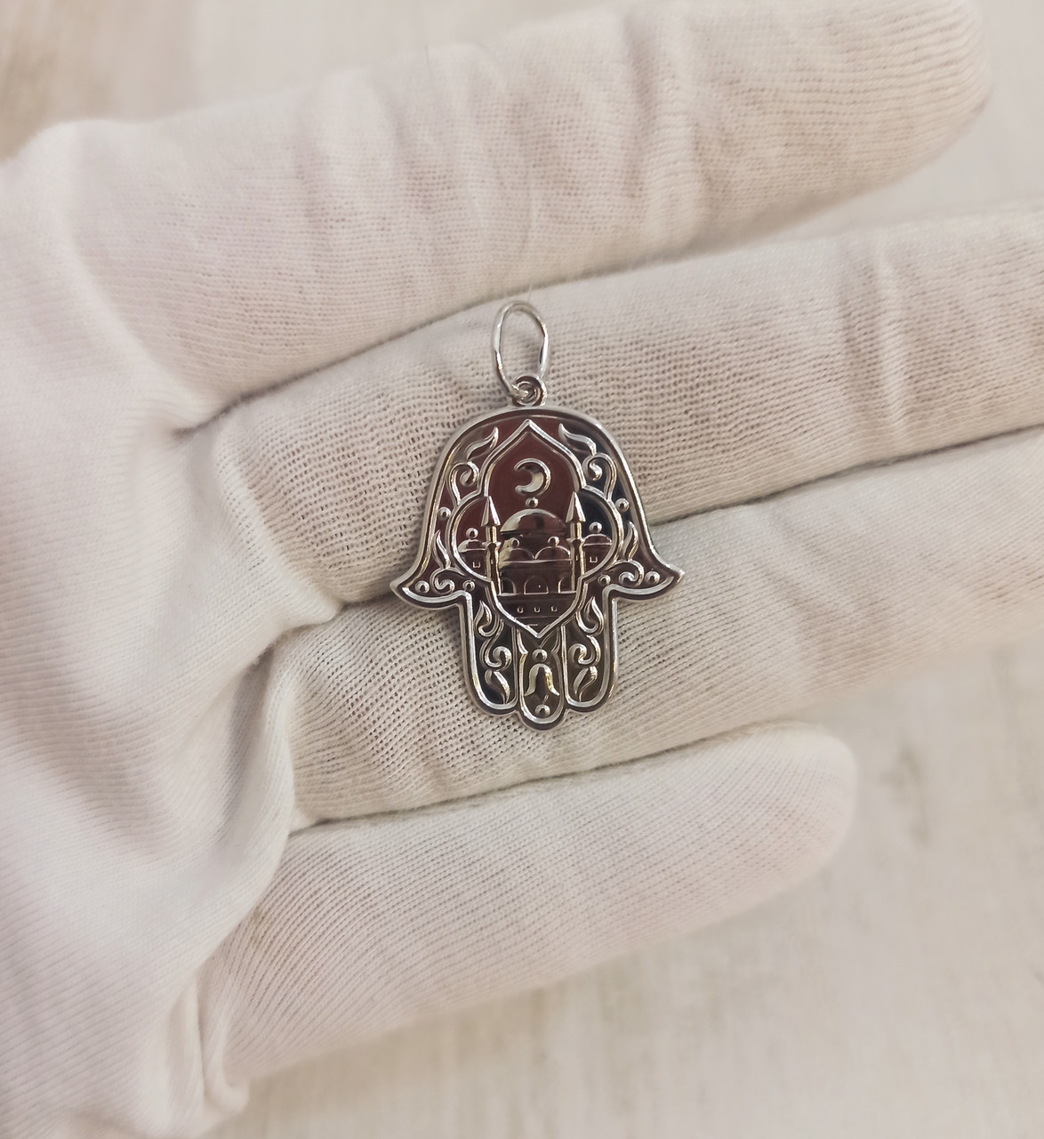 Подвеска / Хамса / 3*2 см ( пр. Абая 141 ), фото 1