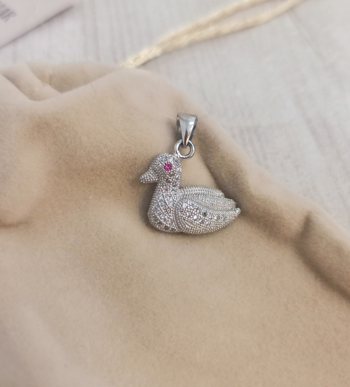 Подвеска / Утка / 2,6*1,5 см ( пр. Абая 141 ), фото 1