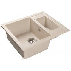 Мойка GranFest- QUADRO Q610K 610*500 (белый)***!