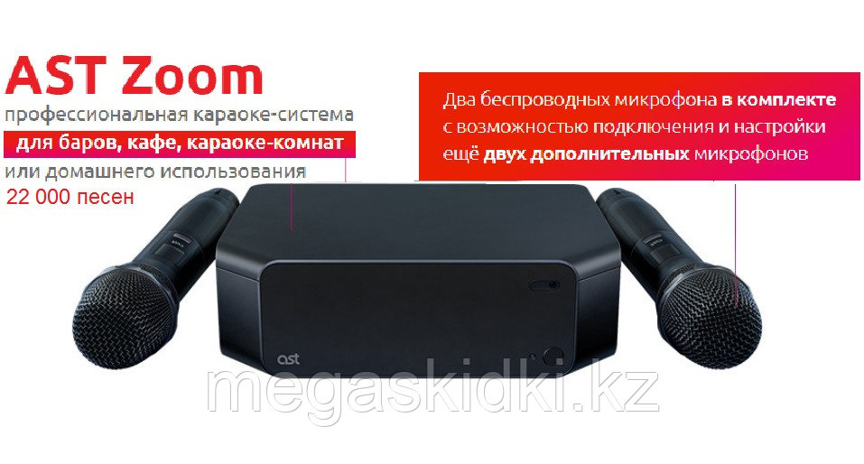 КАРАОКЕ-СИСТЕМА AST ZOOM