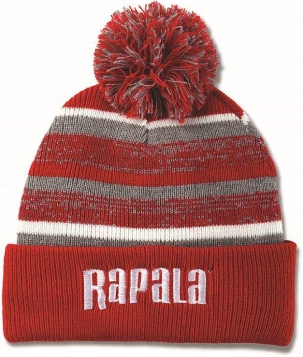 Шапка RAPALA красная с белым логотипом RAPB3