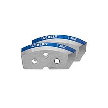 Ножи к ледобуру ICEBERG-130R мокрый лёд правое вращение 2 шт. (Тонар)