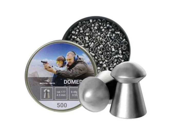 Пуля пневм. Borner Domed, 4,5мм 500шт, 0,55гр