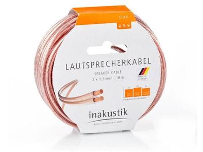 Кабель акустический inakustik Star 2x1,5 (бухта 10 м)